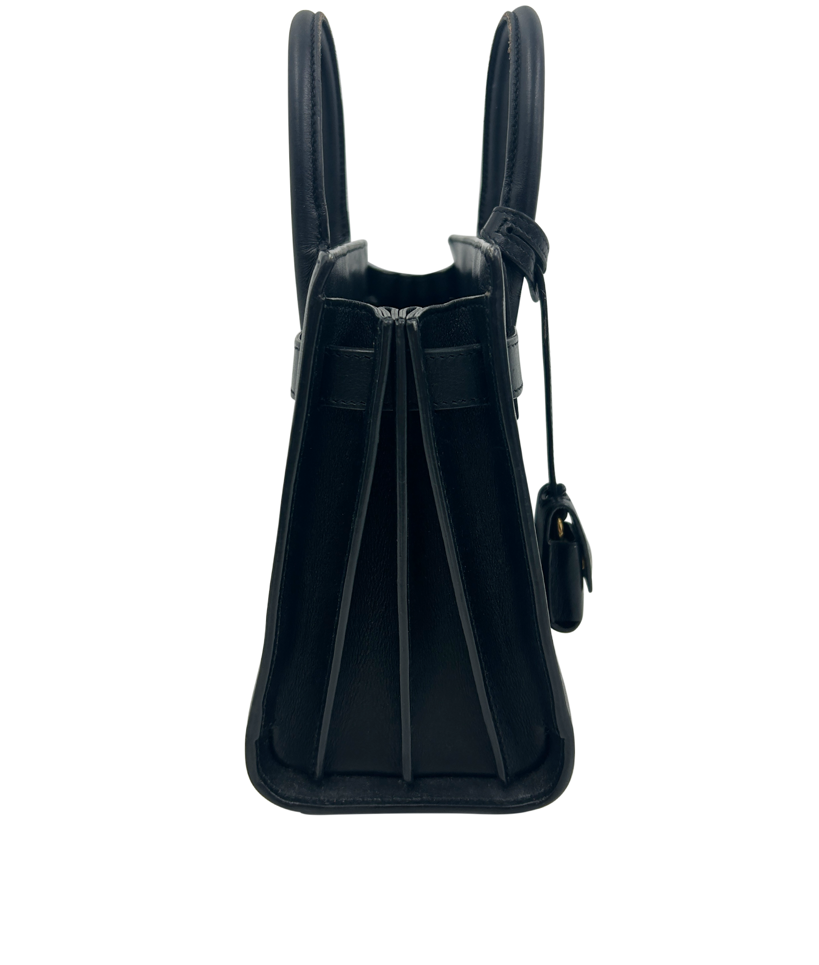 Sac De Jour Small, 1.400&euro;, Bolso, Negro, Animal - Piel, Vista lateral